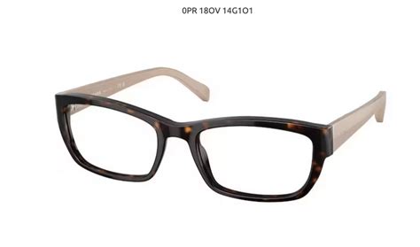 prada frames 180v|PR 180V Eyeglasses Frames by Prada.